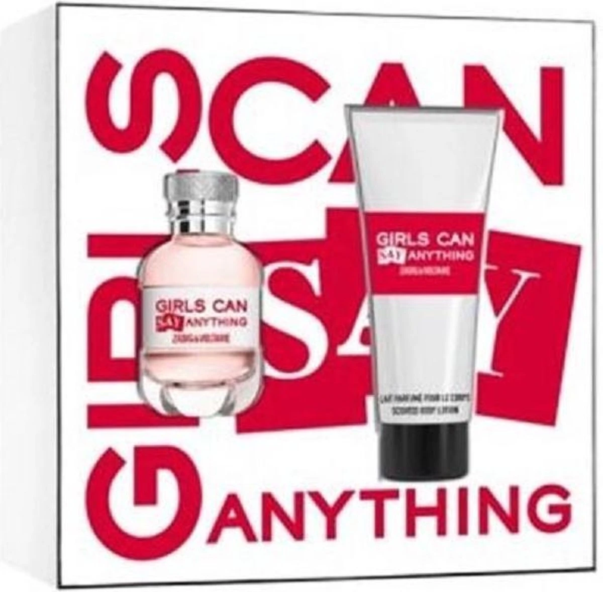 Zadig & Voltaire Girls Can Say Anything Giftset - 50 Ml Eau De Parfum Spray + 100 Ml Bodylotion - Geurengeschenkset 7 Zadig & Voltaire Girls Can Say Anything Giftset - 50 Ml Eau De Parfum Spray + 100 Ml Bodylotion - Geurengeschenkset - Afbeelding 5