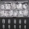 Joyage Nagel Tips Transparant Oval - 500 Stuks - Nagel Tips Transparant – Nageltips Voor Gelnagels – Nagel Tips Acryl – Transparante Nageltips – Transparante Nagels – Fake Nails Clear - Kunstnagels - Nepnagels -Mode-Cosmetica Winkel 1200x1178