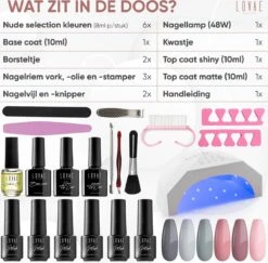 Gellak Starterspakket - Gellak - Gel Nagellak - Gellak Set - 6x8ML Kleuren - Nude Edition - Gellac - Nude Kleuren 17 Gellak Starterspakket - Gellak - Gel Nagellak - Gellak Set - 6x8ML Kleuren - Nude Edition - Gellac - Nude Kleuren -Mode-Cosmetica Winkel 1200x1182 4