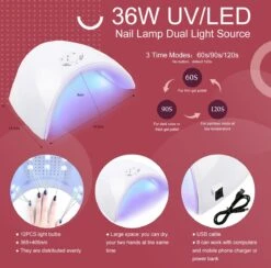 Gellak Starterspakket - 40 Kleuren - Basecoat - Topcoat - Gellak - Gellakset - Nagelset - Gelnagels - Nagellak - Gelnagel Kit - UV Lamp 36W - LED - Manicure Set - 40 Kleuren Gel Polish - Nail Art - Nagellamp - Nageldroger 26 Gellak Starterspakket - 40 Kleuren - Basecoat - Topcoat - Gellak - Gellakset - Nagelset - Gelnagels - Nagellak - Gelnagel Kit - UV Lamp 36W - LED - Manicure Set - 40 Kleuren Gel Polish - Nail Art - Nagellamp - Nageldroger -Mode-Cosmetica Winkel 1200x1184 4