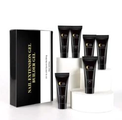 COSCELIA Extenstion Kit | Polygel Nagels | Gelnagels | Nepnagels | Gellak Set | UV Gel | Nail Art Pakket | Buildergel | Starterset | Makkelijk En Snelle Set -Mode-Cosmetica Winkel 1200x1186 4