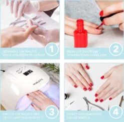 Murley’s Pro Dual Nagellamp Gellak Nageldroger - UV LED Nagel Lamp - 54 Watt - 36 LED’s -Mode-Cosmetica Winkel 1200x1186 5