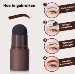 Kopari Wenkbrauw Stempel - Wenkbrauw Stempel - Make Up Inclusief Sjablonen - Eyebrow Stamp - Stempelset - Brow Stamp - Wenkbrauw Sjabloon -Mode-Cosmetica Winkel 1200x1188 7