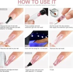 Polygel- 6 KLEUREN SET - 15 ML - Polygel Kit - Polygel Nagels - Polygel Kleuren -Mode-Cosmetica Winkel 1200x1194 15