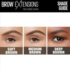 Maybelline Brow Extensions - 02 Soft Brown - Bruin Wenkbrauwpotlood - 10,5 Gr. -Mode-Cosmetica Winkel 1200x1195 29