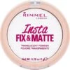 Rimmel London Insta Fix & Matte Make-uppoeder - 01 Clear -Mode-Cosmetica Winkel 1200x1196 2