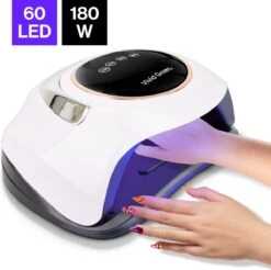 Vivid Green UV Lamp Gelnagels - Led Nagellamp - Gellak Nagel Lamp - Nageldroger - Naggellak Droger - Nagels - 180W