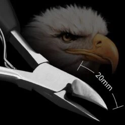 WVspecials® Professionele Zwarte Nagelschaar - Kalknagel Schaar - Ingegroeide Teennagel - Nageltang Groot -Nagelschaar Voor Harde Nagels - Teennagel - Nageltang - Nagelschaartje - Nagelschaar - Kalknagels - Schaar - Hand Verzorging - Nagelknipper -Mode-Cosmetica Winkel 1200x1198 40