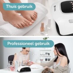 ForDig 220W Professionele Nageldroger Voor Gel Nagels - Nagellak Droger Met UV LED Lamp En Timer Voor Gelnagels - Nageldrogerlamp Met 57 LED Lampjes Voor Nagel Gellak - Geschikt Voor Manicure En Pedicure - Nagellakdroger Hard Gelpolish Builder -Mode-Cosmetica Winkel 1200x1200 1008