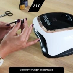 VIO V1 Nageldroger Voor Gellak Met 2M Lang Snoer - Manicure En Pedicure - Krachtige 168 Watt UV Lampen - Nagelstudio -Mode-Cosmetica Winkel 1200x1200 1013