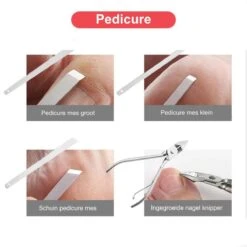 Luxe Manicure En Pedicure Set - Nagelverzorging - Nail Art - 18 Delig - Zwart -Mode-Cosmetica Winkel 1200x1200 1022