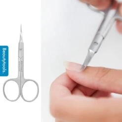BeautyTools Professionele Nagelriem Knipper - Schaar Voor Nagelriemen En Nagelvellen - Pedicure / Manicure Schaar - Fijn Gebogen Snijvlak - INOX (9.5 Cm) (NS-2120) -Mode-Cosmetica Winkel 1200x1200 1041