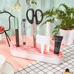 Make Up Organizer - Melon - Make Up Holder - Kwasten Organizer - Make Up Houder - Nagellak/Lipstick Organizer - Lippenstift Houder - Siliconen -Mode-Cosmetica Winkel 1200x1200 1066