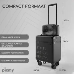 PIXMY® - MT130-S - Make Up Koffer - Cosmetica Koffer - DESIGN -Mode-Cosmetica Winkel 1200x1200 1229