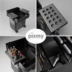 PIXMY® - MT130-S - Make Up Koffer - Cosmetica Koffer - DESIGN -Mode-Cosmetica Winkel 1200x1200 1231