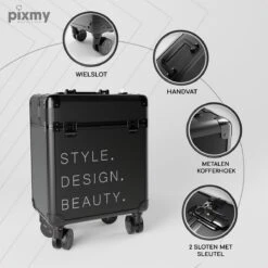 PIXMY® - MT130-S - Make Up Koffer - Cosmetica Koffer - DESIGN -Mode-Cosmetica Winkel 1200x1200 1232