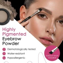 Wenkbrauwpoeder Donkerblond - Taupe - Wenkbrauw Make-up - Zachte, Natuurlijke Wenkbrauwen - Marie-José & Co -Mode-Cosmetica Winkel 1200x1200 1262