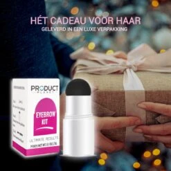 ProductPlanet Premium Wenkbrauw Stempel - Wenkbrauw Sjabloon - Wenkbrauwstempel - Brow Stamp - 10 Sjablonen - Borsteltje - Herbruikbaar - Waterdicht - Cadeau Voor Haar - Zwart -Mode-Cosmetica Winkel 1200x1200 1286