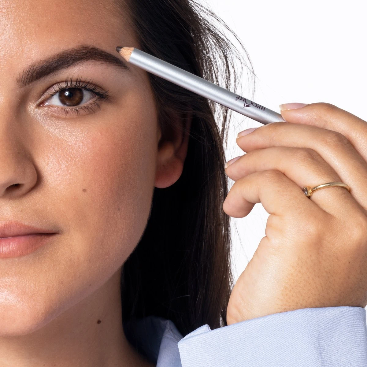 Herome Eye Care Wenkbrauwpotlood Bruin - Brow Pencil - Met Borsteltje, Stevige Potloodpunt En Puntenslijper 8 Herome Eye Care Wenkbrauwpotlood Bruin - Brow Pencil - Met Borsteltje, Stevige Potloodpunt En Puntenslijper - Afbeelding 6