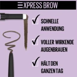 Maybelline Express Brow Duo Wenkbrauwpotlood - 05 Black Brown -Mode-Cosmetica Winkel 1200x1200 1301
