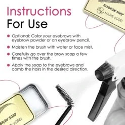 Marie-José & Co Brow Soap - Wenkbrauw Styling Zeep / Gel - Kleurloos -Mode-Cosmetica Winkel 1200x1200 1349