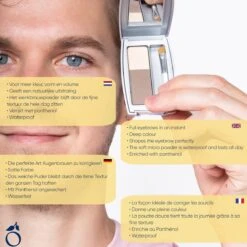 Herome Eye Care Wenkbrauw Poeder Taupe - Compact Brow Powder - Waterproof Verrijkt Met Panthenol - Volumineuze Wenkbrauwen -Mode-Cosmetica Winkel 1200x1200 1390