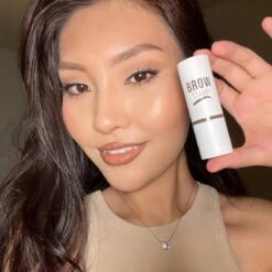 Merkloos Premium Wenkbrauw Stempel - Wenkbrauw Sjabloon - Wenkbrauwstempel - Brow Stamp - 10 Sjablonen - Borsteltje - Herbruikbaar - Waterdicht - Cadeau Voor Haar - Mediumbruin -Mode-Cosmetica Winkel 1200x1200 1407