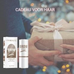 Merkloos Premium Wenkbrauw Stempel - Wenkbrauw Sjabloon - Wenkbrauwstempel - Brow Stamp - 10 Sjablonen - Borsteltje - Herbruikbaar - Waterdicht - Cadeau Voor Haar - Mediumbruin -Mode-Cosmetica Winkel 1200x1200 1408