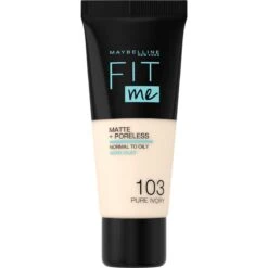 Maybelline Fit Me Matte & Poreless Foundation - 103 Pure Ivo - 30 Ml -Mode-Cosmetica Winkel 1200x1200 154