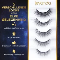 Nep Wimpers Met Magnetische Eyeliner Zwart - Wimperextensions Magnetic Lashes - Valse Wimpers Magneet Potlood En Applicator -Mode-Cosmetica Winkel 1200x1200 502