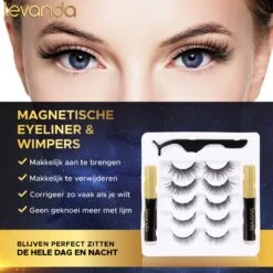 Nep Wimpers Met Magnetische Eyeliner Zwart - Wimperextensions Magnetic Lashes - Valse Wimpers Magneet Potlood En Applicator -Mode-Cosmetica Winkel 1200x1200 507