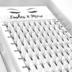 Lashes & More - Nepwimpers - 6D 12mm 0.07 D Krul - Pre-Made Volume Fans – Russian Volume – Pre-Made Fans- Wimperextensions – Wimper Extensions - Verkrijgbaar In Lengte 8mm Tot 15mm -Mode-Cosmetica Winkel 1200x1200 523