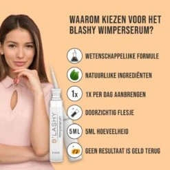 B’LASHY® Wimperserum - Wimper Groeimiddel - Wimper Serum Voor Sterke, Lange En Volle Wimpers - 5 Ml -Mode-Cosmetica Winkel 1200x1200 579