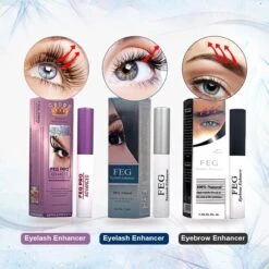 Merkloos FEG Pro Geavanceerde Wimpeserum | Wimper Groei Booster | Wimper Behandelingen | Serum Enhancer | Originele Feg Eyelash Enhancer Eyelash Serum Eyebrow Enhancer Eyebrow Serum -Mode-Cosmetica Winkel 1200x1200 619