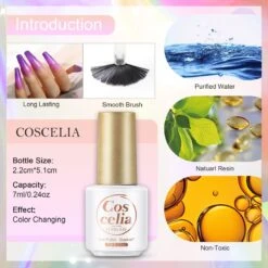 10 Temperatuur Veranderende Kleuren Gellak - Gel Nagellak - Gellakset - Nagelset - Temperature Change Nail Polish - Manicureset - 10 Kleuren Gel Polish - Gelnagels - Nagellak - Gelnagel Kit -Mode-Cosmetica Winkel 1200x1200 790