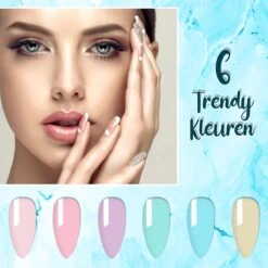 Luneya Gellak - Vivid Vibes Edition - 6-Delige Gellak Starterspakket - Gel Nagellak 18 Luneya Gellak - Vivid Vibes Edition - 6-Delige Gellak Starterspakket - Gel Nagellak -Mode-Cosmetica Winkel 1200x1200 848