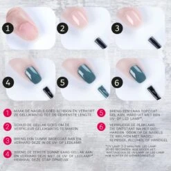 Miss Jules - 6-Delige Gellak Starterspakket - Nagellak - Kleur Rood, Wit, Creme & Glitter - Glanzend & Dekkend Resultaat -Mode-Cosmetica Winkel 1200x1200 855