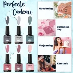 Luneya Gellak - Hidden Blossom Edition - 6-Delige Gellak Starterspakket - Gel Nagellak -Mode-Cosmetica Winkel 1200x1200 873