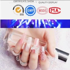 Elvi Polygel Starterskit - Complete Set Inc. USB UV/Led Mini Lamp-Nagelverlenging- Polygel 6 X 15g Perfecte Kleuren Roze - Polyacryl UV Nagellak-Quick Extension Temperature Color Changing UV Gel Pink -Mode-Cosmetica Winkel 1200x1200 894