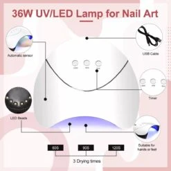 Royala POG4 Professionele Poly Gel Kit – Premium Quality – 8 Kleuren Polygel - Dual Molds Nagelvormen - Polygel Pakket - Topcoat Basecoat - Incl. 36 Watt LED Nageldroger - Poly Acryl Nagels - Nail Art Pakket - Starterspakket - Gel Lak -Mode-Cosmetica Winkel 1200x1200 931