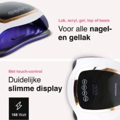 Vivid Green UV Lamp Gelnagels - Led Nagellamp - Gellak Nagel Lamp - Nageldroger - Naggellak Droger - Nagels - 168W -Mode-Cosmetica Winkel 1200x1200 948