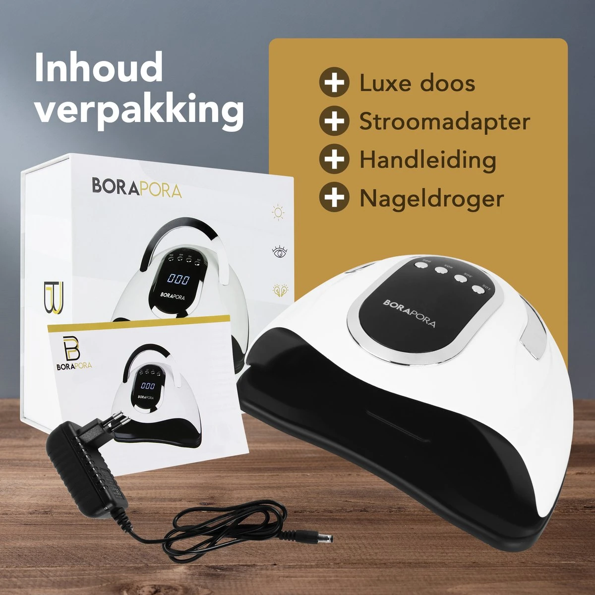 BoraPora Professionele Nageldroger - 280 Watt UV LED Lamp Nagels - 66 Leds - Nagel UV Lamp - Gellak Lamp - Nagellamp - Nagellamp Led - Nagellamp Voor Gel Nagellak - Nagellamp Led Uv - Nagellamp Uv - Nagellamp Gelnagels - Gellak - Nageldroger 8 BoraPora Professionele Nageldroger - 280 Watt UV LED Lamp Nagels - 66 Leds - Nagel UV Lamp - Gellak Lamp - Nagellamp - Nagellamp Led - Nagellamp Voor Gel Nagellak - Nagellamp Led Uv - Nagellamp Uv - Nagellamp Gelnagels - Gellak - Nageldroger - Afbeelding 6