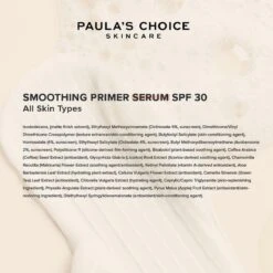 Paula's Choice Smoothing Primer Serum SPF 30 - Perfecte Make-up Basis - Alle Huidtypen - 30 Ml 7 Paula's Choice Smoothing Primer Serum SPF 30 - Perfecte Make-up Basis - Alle Huidtypen - 30 Ml -Mode-Cosmetica Winkel 1200x1200 98
