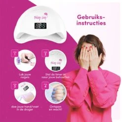 TheBeautyWay Nageldroger - Voor Gelnagels - Geschikt Voor Elke Nagel Gellak - 24 LEDs -Mode-Cosmetica Winkel 1200x1200 982