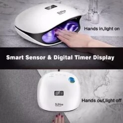 SUN® Professionele Nageldroger SUN 48 Watt LED UV - Nagel Lamp LED - Gel Nagellak - Gelpolish - Gel Nagels - Nagel Kit - Builder Gel - Acryl -Mode-Cosmetica Winkel 1200x1200 988