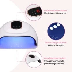 Price2buy UV Lamp Gelnagels + Extra's - Nagellamp - Set Met Nageldroger - Gellak Lamp - Draagbaar 19 Price2buy UV Lamp Gelnagels + Extra's - Nagellamp - Set Met Nageldroger - Gellak Lamp - Draagbaar -Mode-Cosmetica Winkel 1200x1200 994