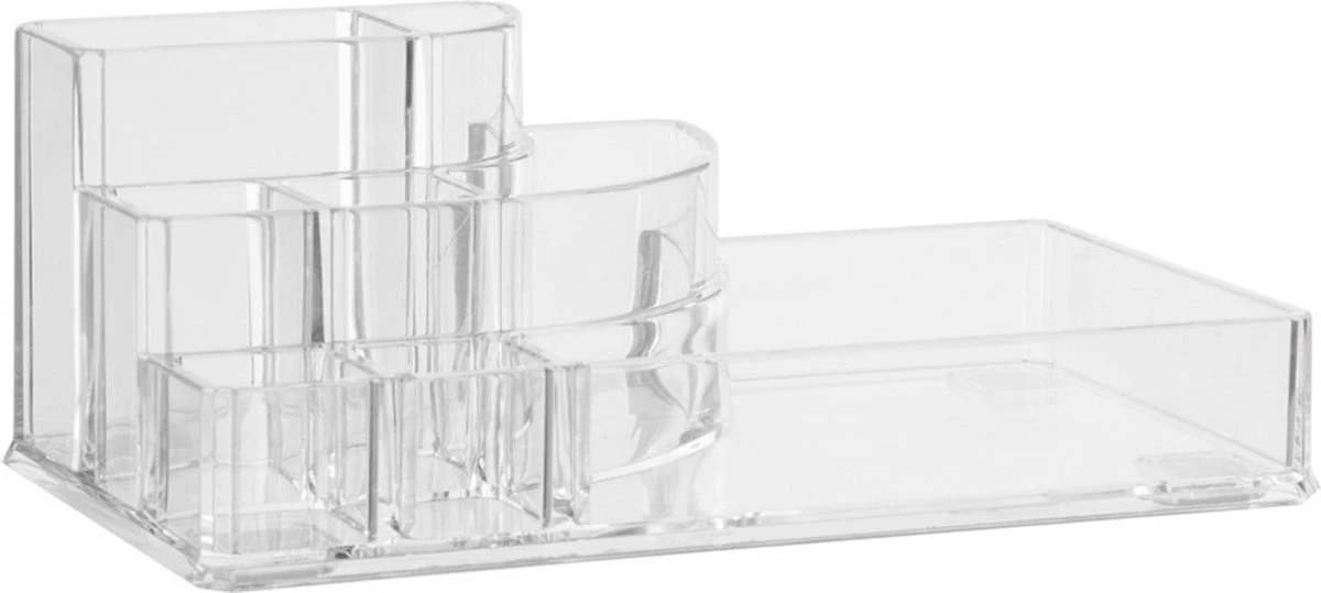 Five® Make Up Organiser Transparant - Transparant - Sorteervakken 3 Five® Make Up Organiser Transparant - Transparant - Sorteervakken