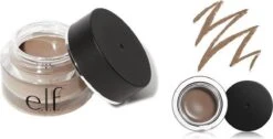 E.L.F. Lock On Liner And Brow Cream - 81942 Light Brown -Mode-Cosmetica Winkel 1200x613