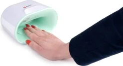 Alpina Nageldroger - Op Batterijen - Ventilator - Voor Nagels Van Vingers En Tenen - Compact