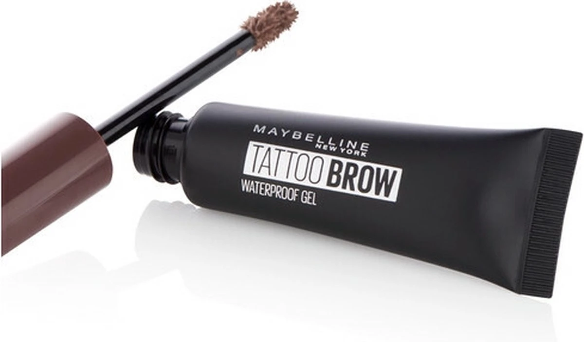Maybelline Tattoo Brow Waterproof Wenkbrauwgel - 04 Medium Brown 9 Maybelline Tattoo Brow Waterproof Wenkbrauwgel - 04 Medium Brown - Afbeelding 7